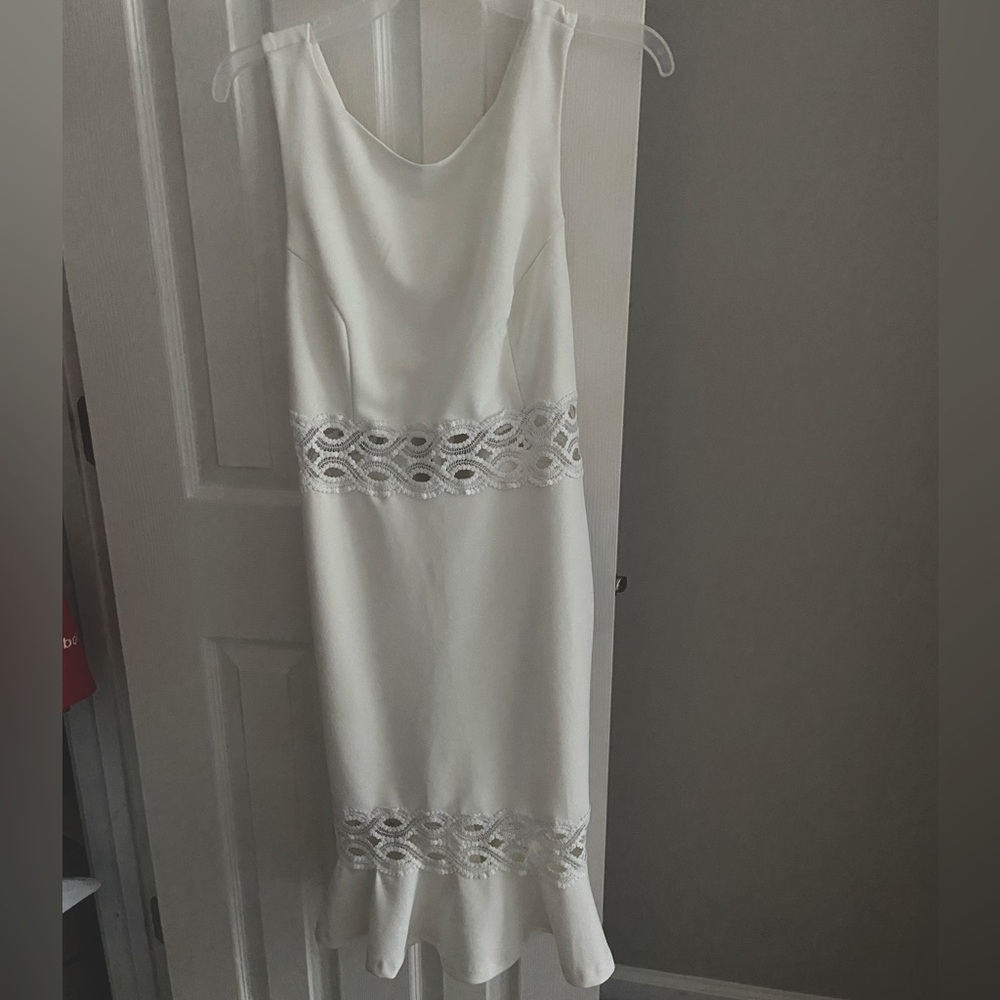 Lulu’s White Cocktail Dress